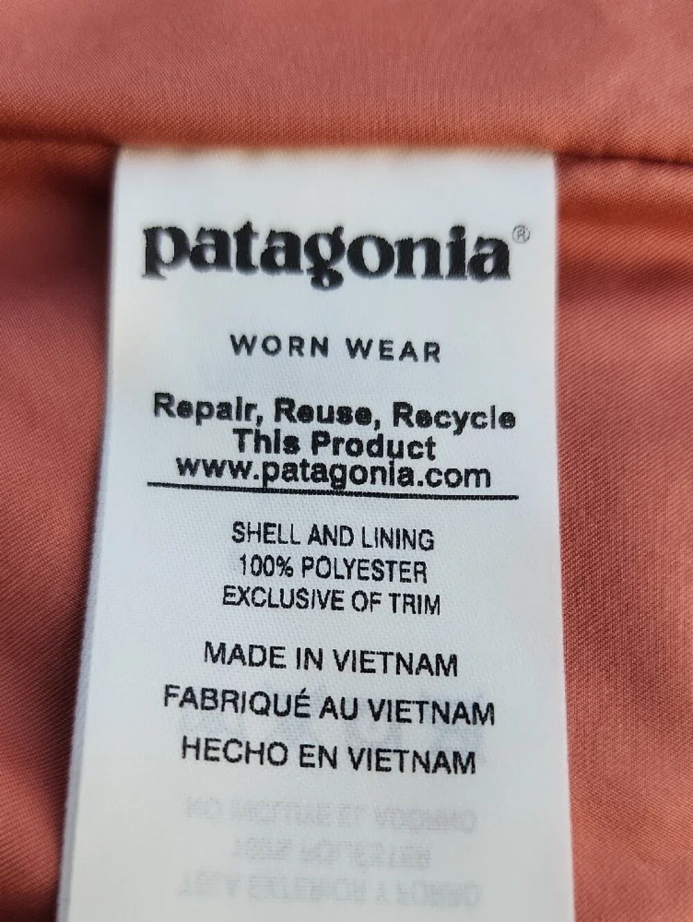 Patagonia Los Gatos Fleece Vest In Century Pink size L